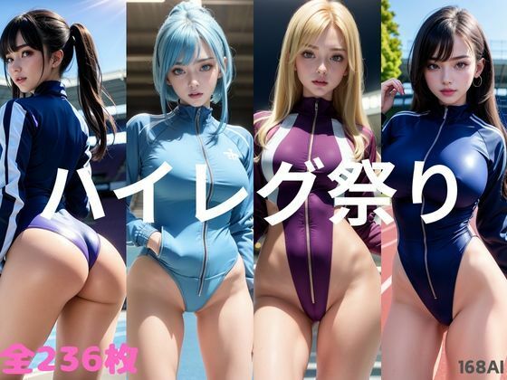 ハイレグジャージ美女 -国宝級の美貌と美脚-【168AI】