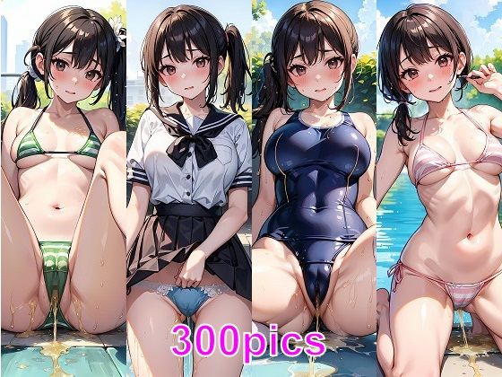 妹がおもらしするCG集【妄想サチュレーション】